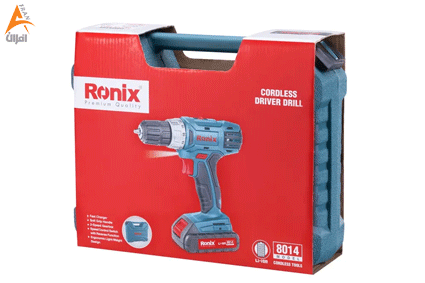 دریل پیچگوشتی شارژی دریل شارژی رونیکس 8014 پیچگوشتی شارژی 14 ولت خرید ابزار رونیکس دریل شارژی حرفهای قیمت دریل شارژی