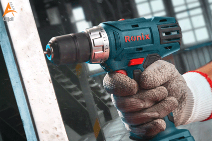 دریل پیچگوشتی شارژی دریل شارژی رونیکس 8014 پیچگوشتی شارژی 14 ولت خرید ابزار رونیکس دریل شارژی حرفهای قیمت دریل شارژی